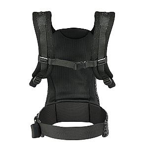 Marsupiu pentru bebelusi Kikka Boo Hoody Fly Knit Black