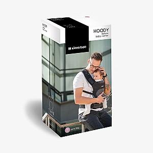 Marsupiu pentru bebelusi Kikka Boo Hoody Fly Knit Black