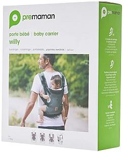 Marsupiu pentru bebelusi Premaman Willy Khaki