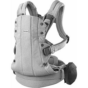 Marsupiu pentru bebelusi BabyBjorn Harmony Light Grey