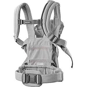 Marsupiu pentru bebelusi BabyBjorn Harmony Light Grey