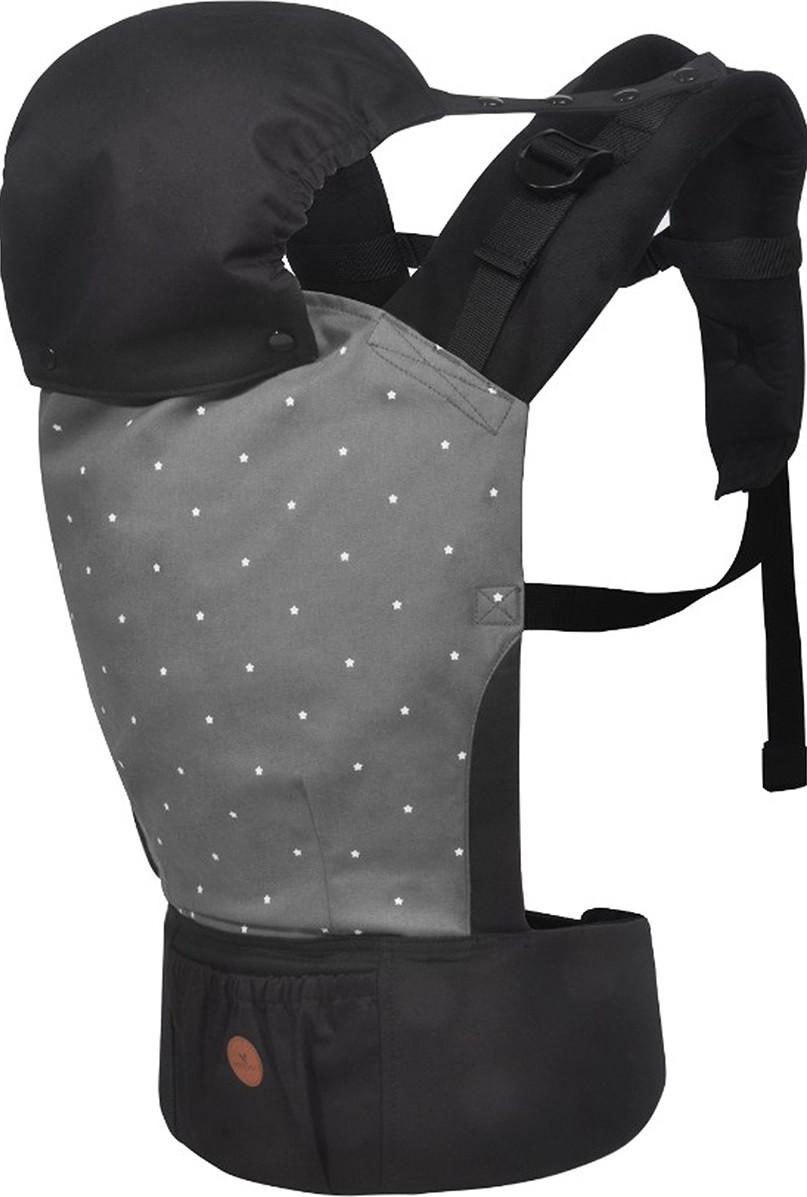 Marsupiu pentru bebelusi Moni Muson Grey