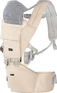 Marsupiu pentru bebelusi Moni Ivy Beige