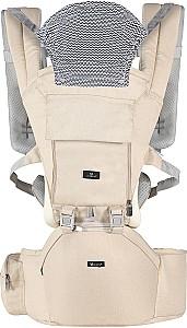 Marsupiu pentru bebelusi Moni Ivy Beige