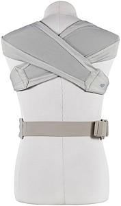Marsupiu pentru bebelusi Ergobaby Embrace Soft Air Mesh Soft Grey