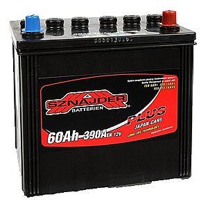 Acumulator auto Snaider 60 Ah Plus Japan Cars (+левый)