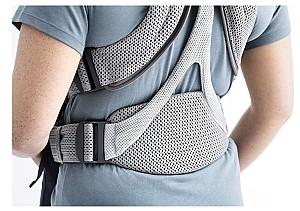 Marsupiu pentru bebelusi BabyBjorn 3D Mesh Move Grey