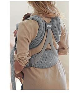 Marsupiu pentru bebelusi BabyBjorn 3D Mesh Move Grey
