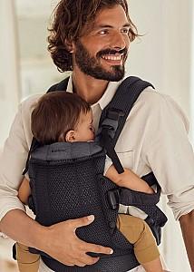 Marsupiu pentru bebelusi BabyBjorn Harmony Anthracite