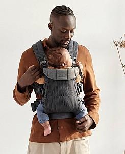 Marsupiu pentru bebelusi BabyBjorn Harmony Anthracite