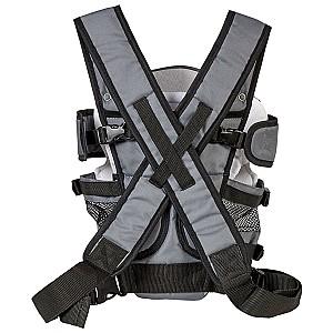 Marsupiu pentru bebelusi Selby Kangaroo Lux Grey