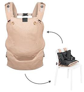 Marsupiu pentru bebelusi Babymoov Moov & Boost Booster Beige