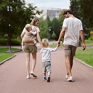 Marsupiu pentru bebelusi Babymoov Moov & Boost Booster Beige