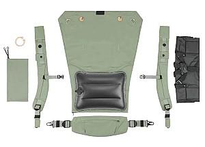 Marsupiu pentru bebelusi Babymoov Moov & Boost Booster Sage