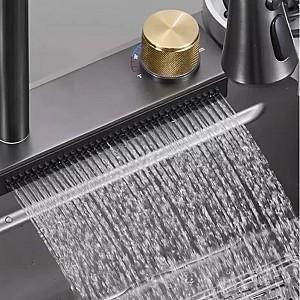 Chiuveta de bucatarie Fabiano Nano PVD Negru 75x46 cm