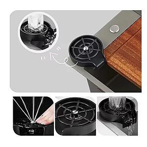 Chiuveta de bucatarie Fabiano Nano PVD Negru 75x46 cm