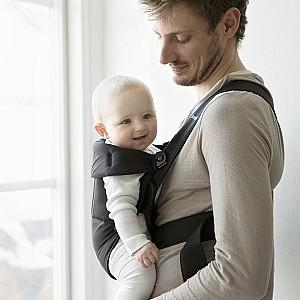 Marsupiu pentru bebelusi BabyBjorn Mini Black