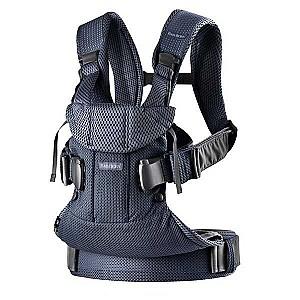 Marsupiu pentru bebelusi BabyBjorn One Air Navy Blue 3D Mesh