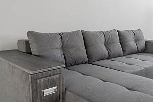 Canapea coltar IM EDINBURGH 2 Lemon 25 (Gri Închis)