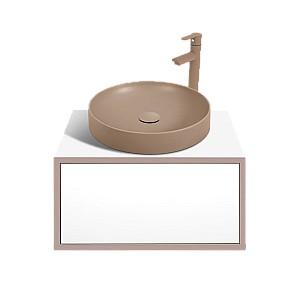 Dulap sub lavoar Aquatoria 50.01 Terra 600x500/Naomi 455x455