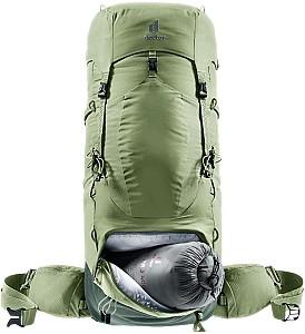 Rucsac sportiv Deuter Aircontact Lite 45+10 SL Grove-Ivy