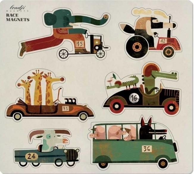 Set de jucarii Londji Race Magnets (IM023)
