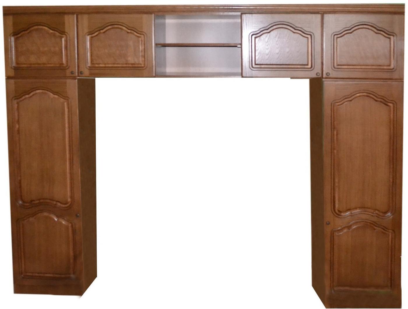 Dulap Viitorul Dimineata 287x59 cm Stejar Deschis