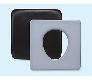 Scaun de baie pentru persoane cu dizabilitati 4Life AT48 Black