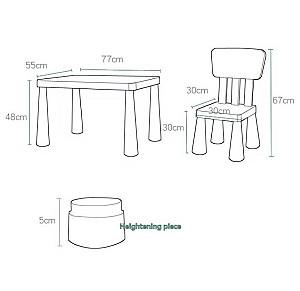 Masă de scris pentru copii 4Play AT33