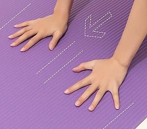 Covoras pentru fitness 4Play NBR AT21 Purple