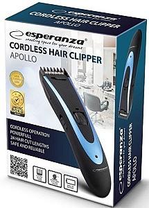 Masina de tuns Esperanza APOLLO EBC004 Black/Blue