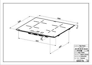 Plita incorporabila electrica Faber FCH 64 BK KL