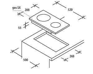 Plita incorporabila electrica CANDY CDH30
