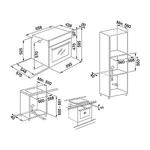 Cuptor electric incorporabil Franke FMA 86 H T BK (116.0718.940)
