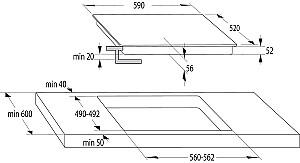 Plita incorporabila electrica Gorenje ISC645BSC