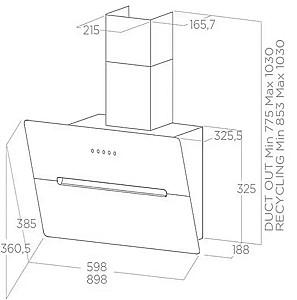 Hota Elica WISE WH/A/90