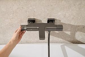 Baterie cada Armatura Malaga termostatic PVD Gun Metal 124019