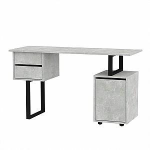 Masa de birou KompaniT Loft-4 Atelie Deschis (Gri)