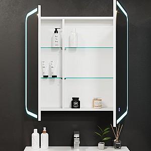 Dulap de baie Bayro Sonata LED touch 700x760 Alb