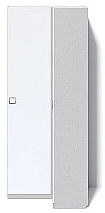 Dulap colt Ambianta Amigo Gri / Alb