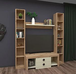 Tumba pentru televizor Ambianta Amigo Artisan / Crem