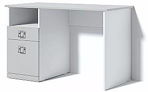 Masa de birou Ambianta Amigo Gri / Alb