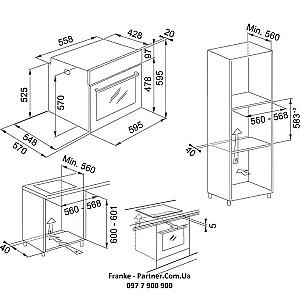 Cuptor electric incorporabil Franke Smart FSM 86 H OY (116.0606.094)
