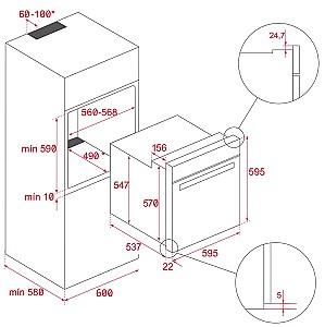 Cuptor electric incorporabil Teka HLB 8510 P