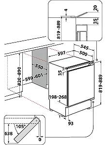 Congelator Whirlpool AFB 8281