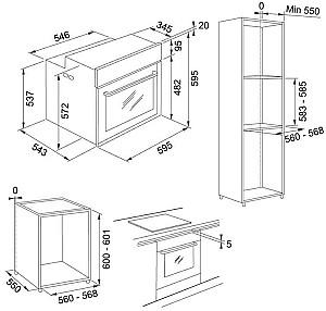 Cuptor electric incorporabil Franke FMY 98 P BK 116.0606.102