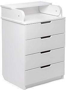 Comoda copii Happy Baby 600 MDF Alb