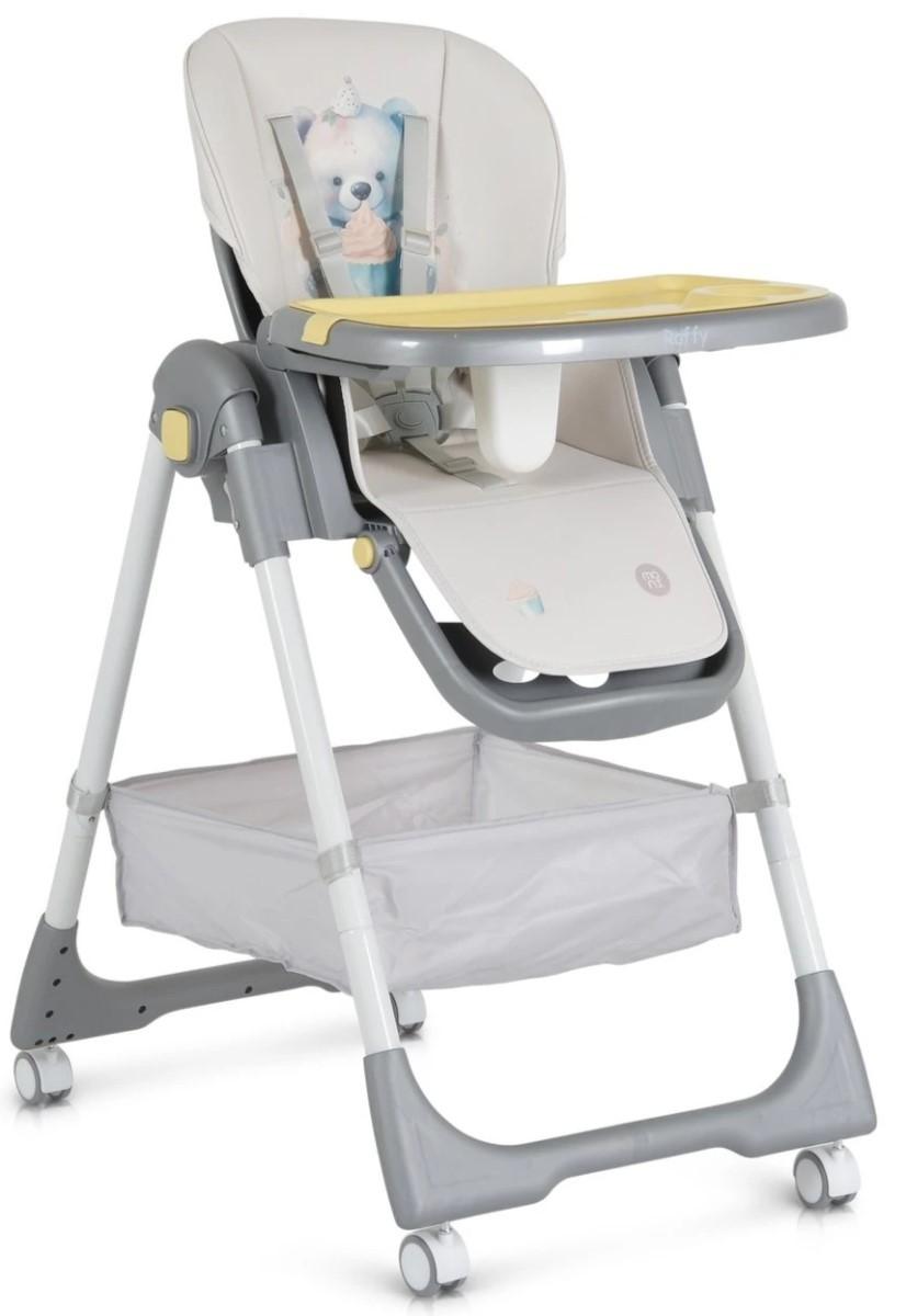 Scaun de masa multifunctional Moni Raffy Yellow