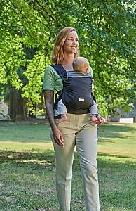 Marsupiu pentru bebelusi Chicco Skin Fit Black Beauty