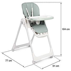 Scaun reglabil pe inaltime de masa Caretero Megalo Mint